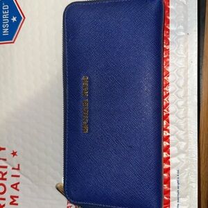 Michael Kors Wallet Blue